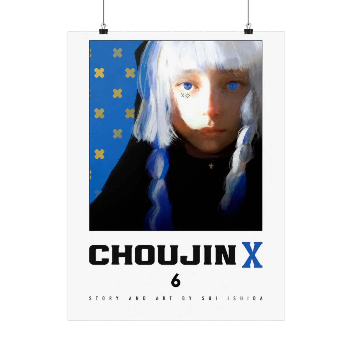 Choujin X Vol 6 Cover Art - 11x17 Poster - Ishida Sui Shonen Jump anime merch - alternate angle 3, merchandise