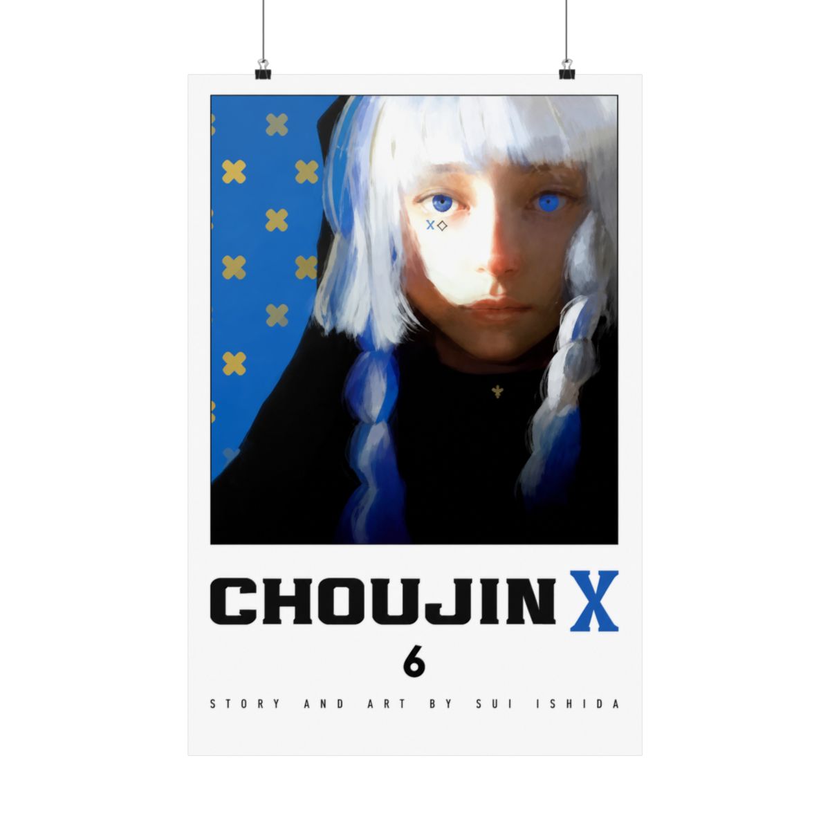 Choujin X Vol 6 Cover Art - 11x17 Poster - Ishida Sui Shonen Jump anime merch