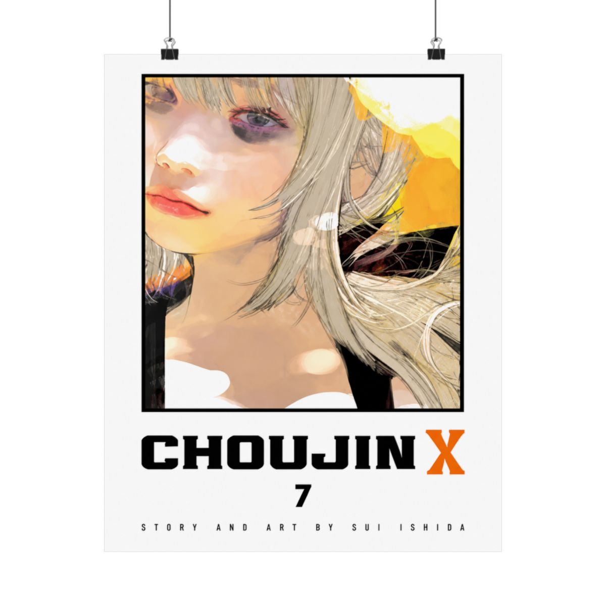 Choujin X Vol 7 Cover Art - 11x17 Poster - Ishida Sui Shonen Jump anime merch - alternate angle 2, merchandise