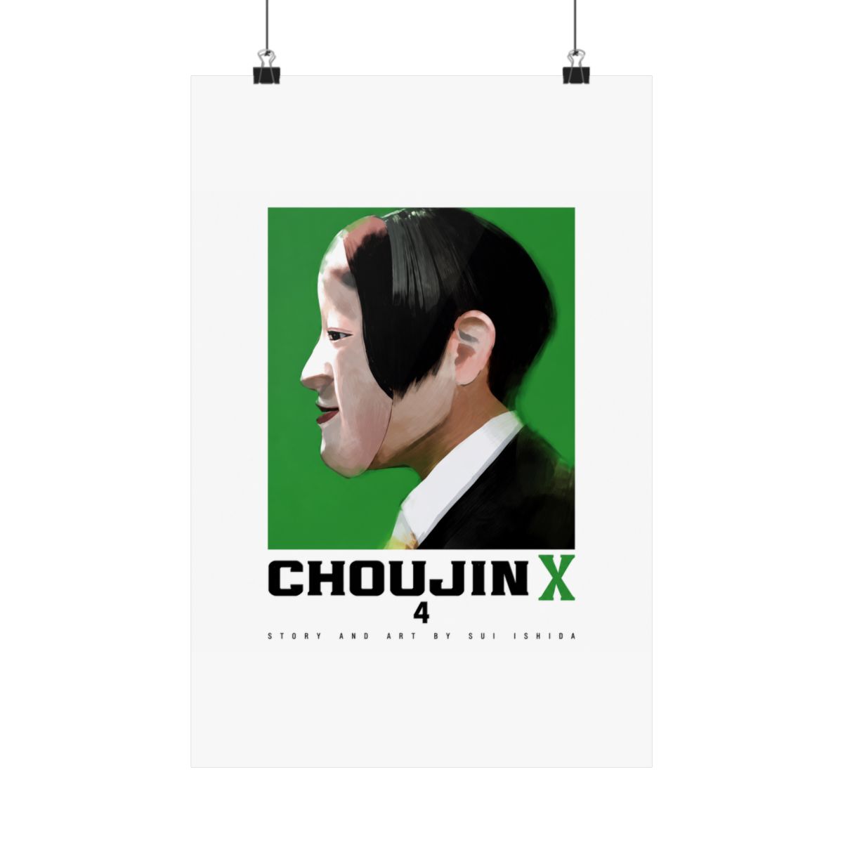Choujin X Vol 4 Cover Art - 11x17 Poster - Ishida Sui Shonen Jump anime merch - alternate angle 5, merchandise