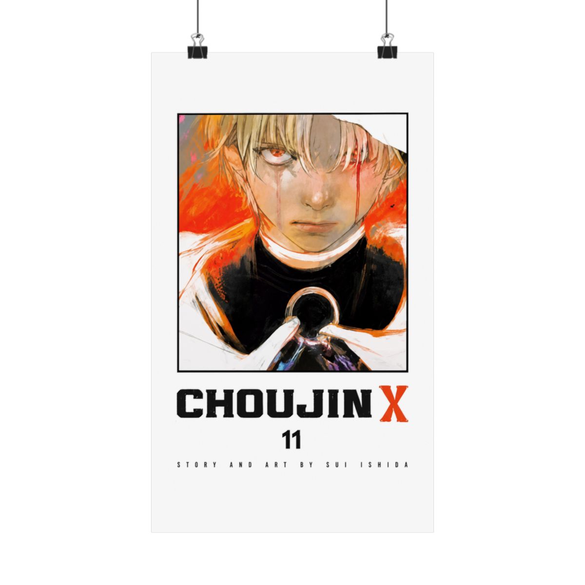 Choujin X Vol 11 Cover Art - 11x17" Poster- Ishida Sui Shonen Jump anime merch - Official Posters & Wall Art merchandise