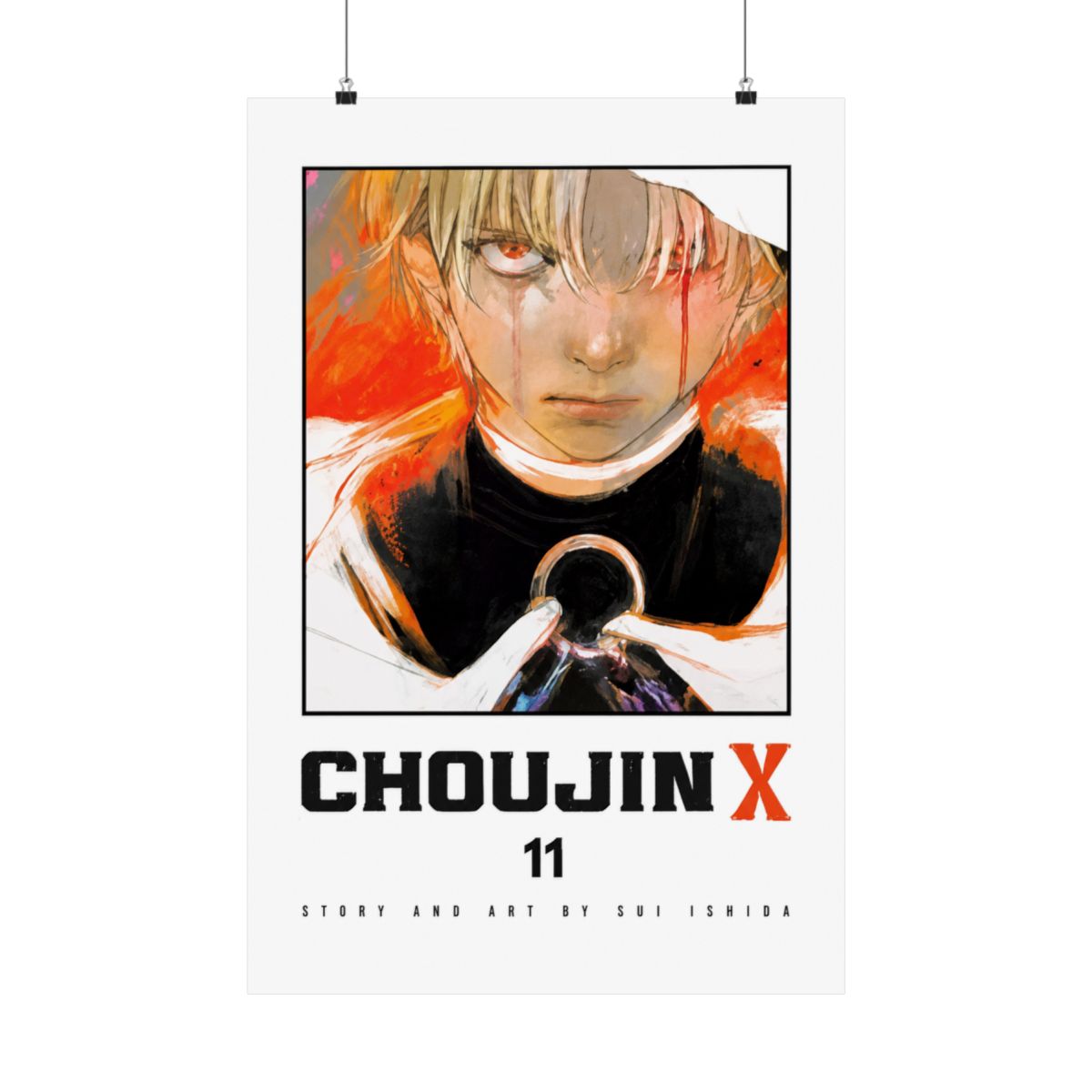 Choujin X Vol 11 Cover Art - 11x17" Poster- Ishida Sui Shonen Jump anime merch
